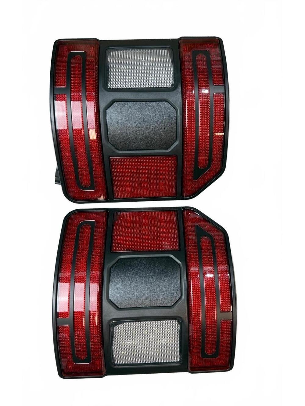 LED Tail Lights for Jeep Gladiator JT Red/Black Pair Open Box Untested